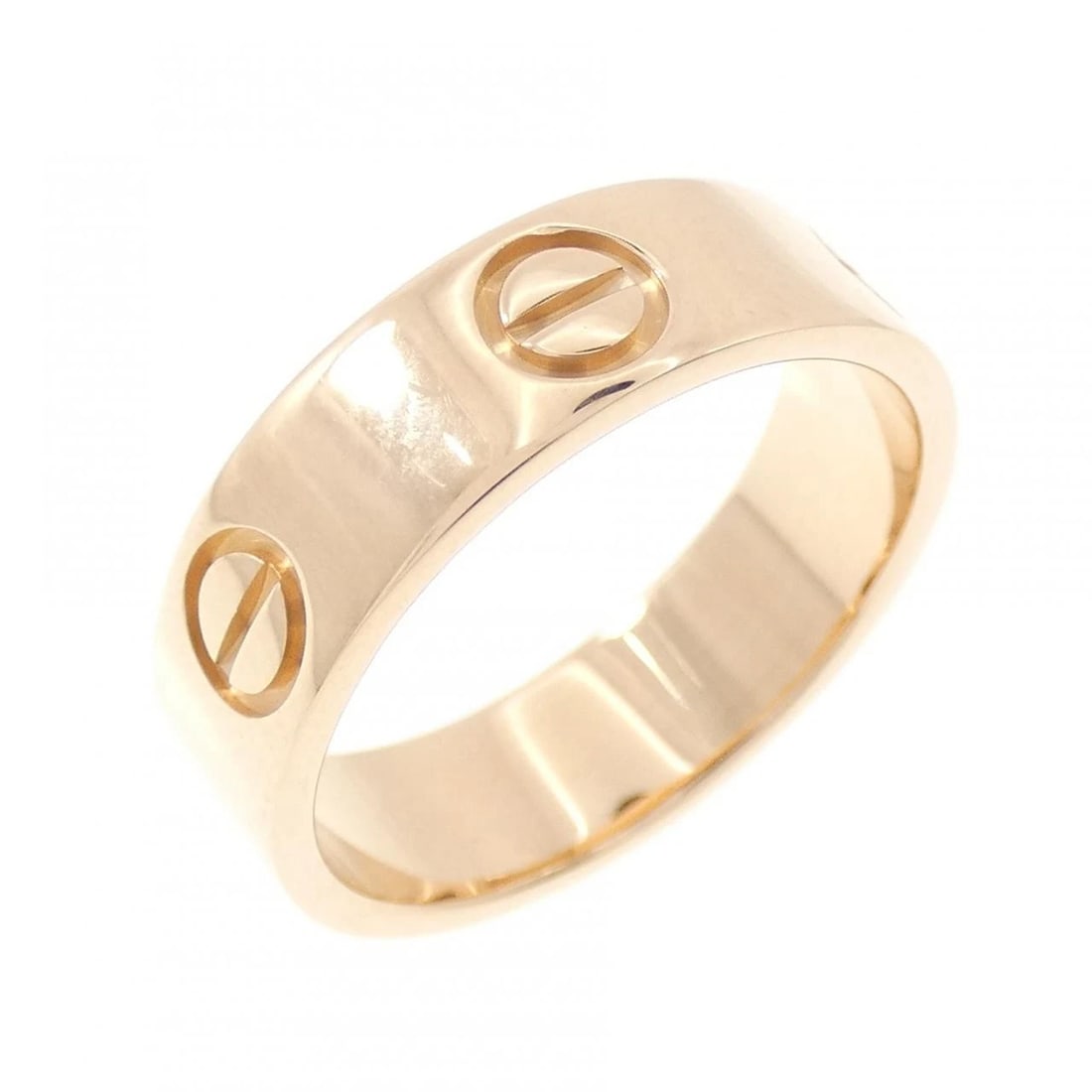 CARTIER LOVE RING: Cartier Love Ring Brand: CARTIER Type/Style: Cartier Ring Material: 750pink gold, Color: Pink Gold Size: US6 1/4(52) Accessories: None Accessories Notice: When purchasing pre-owned goods, please