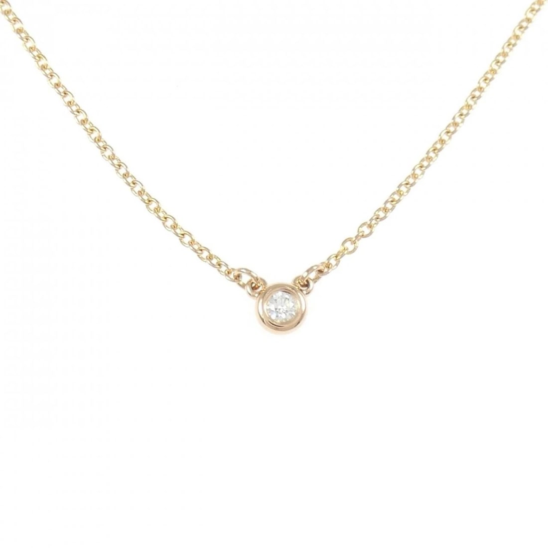 TIFFANY & CO. BY THE YARD NECKLACE: TIFFANY & Co. By the Yard Necklace Brand: TIFFANY&Co. Type/Style: TIFFANY&Co. Necklace Material: 750pink gold, Main Stone Natural Color: Pink Gold Size: length41cmActual Size Diameteraround: 3.7mm