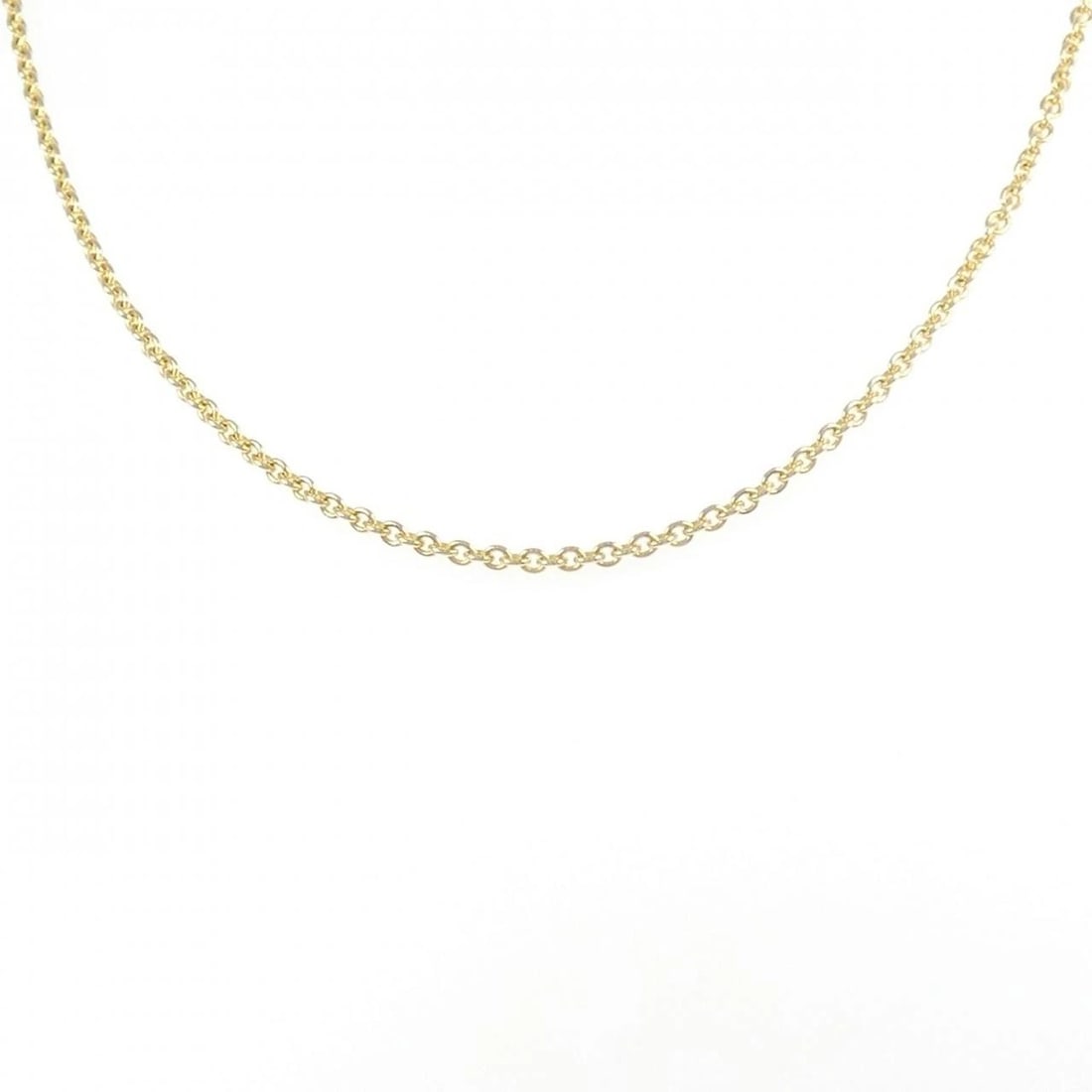 CARTIER FORSA CHAIN NECKLACE: Cartier Forsa Chain Necklace Brand: CARTIER Type/Style: Cartier Necklace Material: 750yellow gold, Color: Yellow Gold Size: length38cmActual Size Chain maximum width approx.: 1.9mm Accessories: None