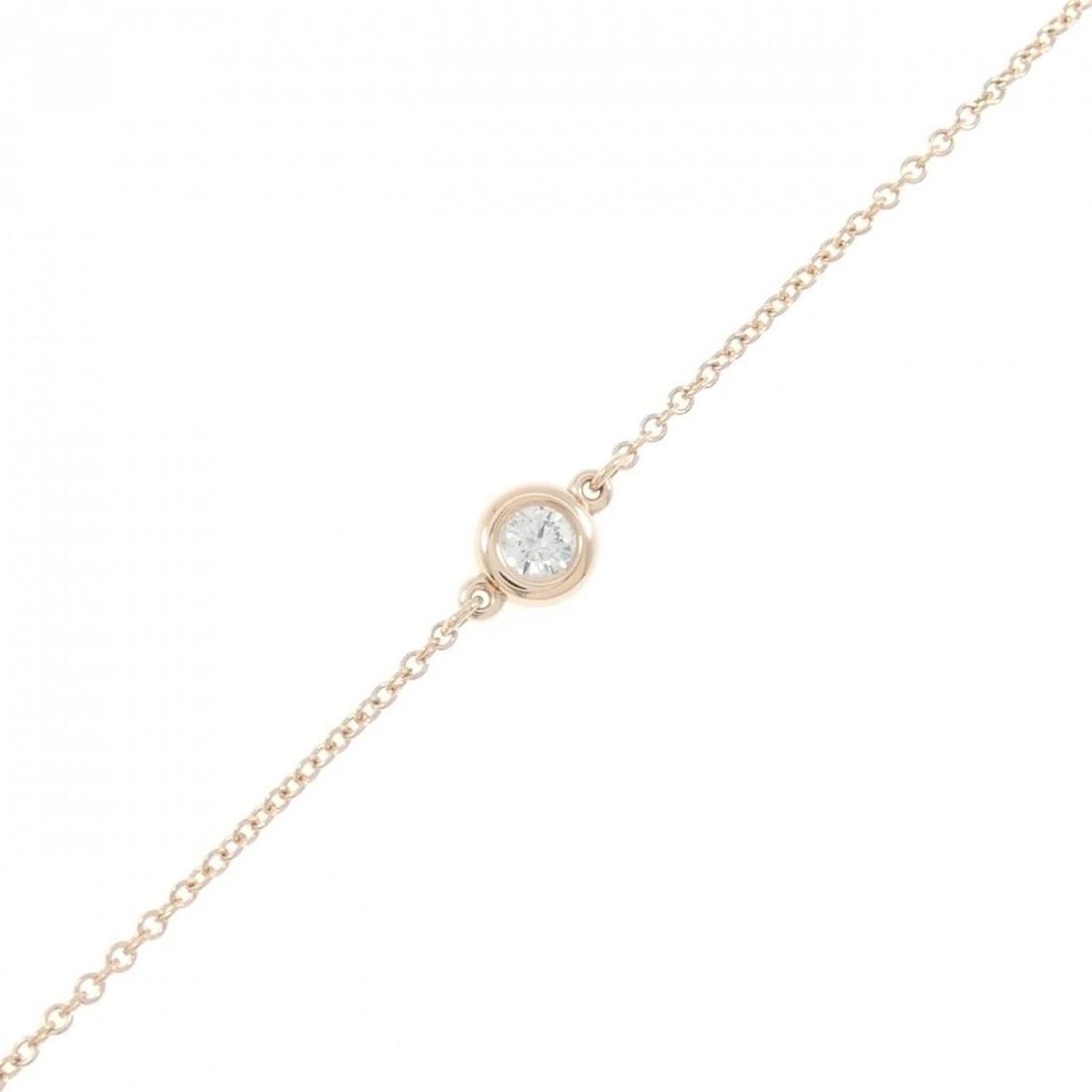 TIFFANY&CO. BY THE YARD BRACELET: TIFFANY&Co. By the Yard Bracelet Brand: TIFFANY&Co. Type/Style: TIFFANY & Co. Bracelet Material: 750 Pink Gold, Main Stone Natural Color: Pink Gold Size: 17cm Actual Size Diameteraround: 5.2mm