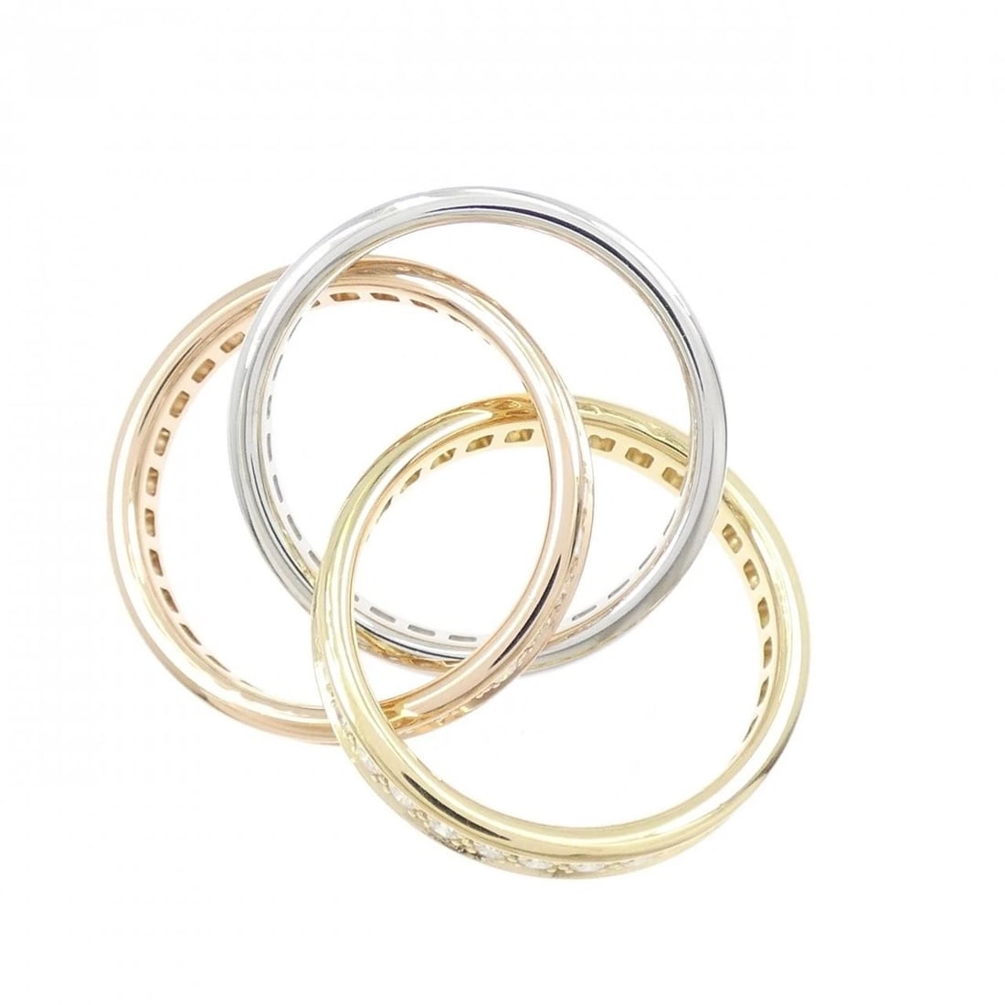 CARTIER THREE BANGLE RING - 3