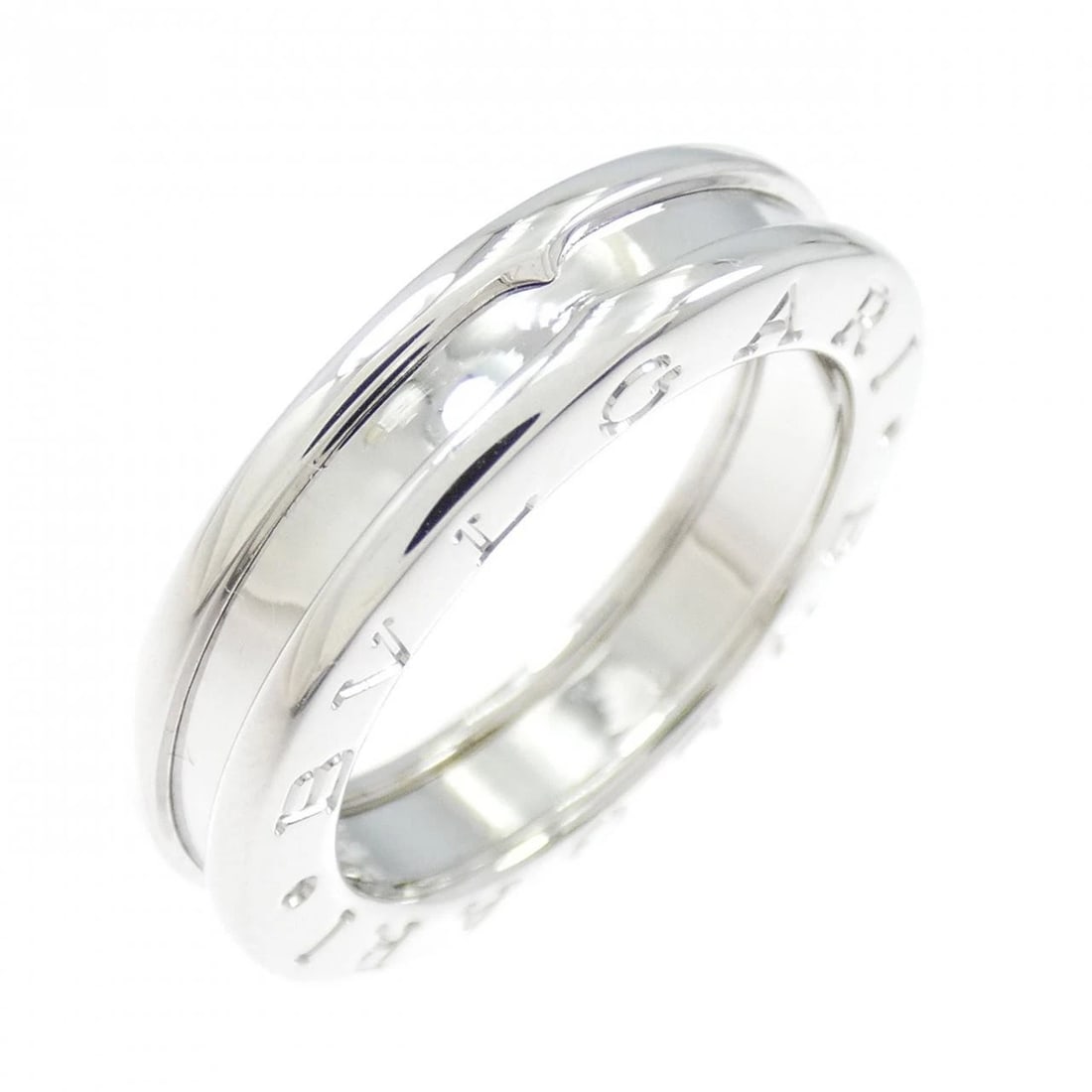 BVLGARI B.ZERO1 1-BAND RING: Bvlgari B.zero1 1-band ring Brand: BVLGARI Type/Style: Bulgari Ring Material: 750 white gold, Color: white gold Size: US5 1/4(50) Accessories: None Accessories Notice: When purchasing pre-owned