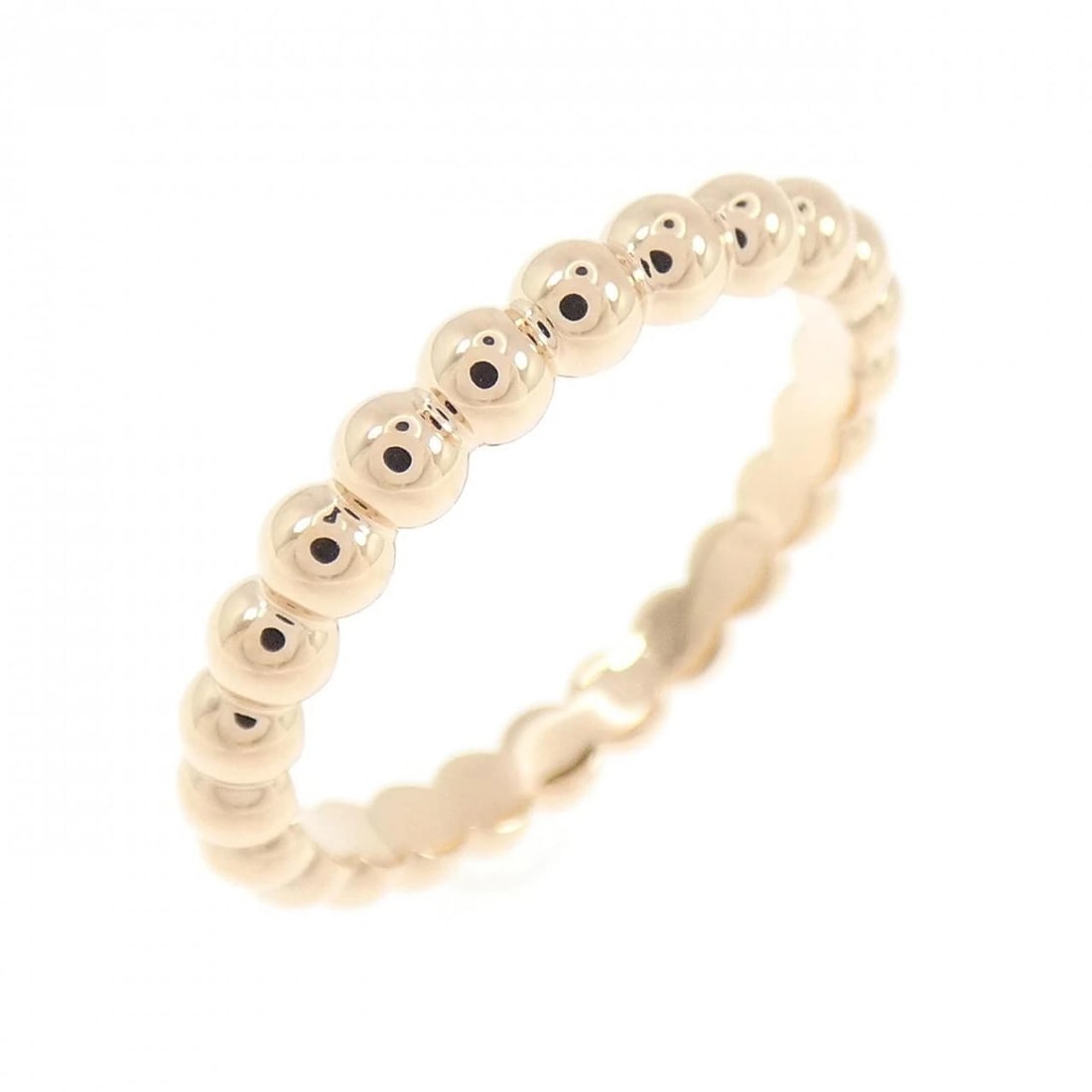 VAN CLEEF & ARPELS MEDIUM RING: Van Cleef & Arpels Medium Ring Brand: Van Cleef & Arpels Type/Style: Van Cleef & Arpels Ring Material: 750 Pink Gold, Color: Pink Gold Size: US6 1/4(52) Accessories: None Accessories Notice: When