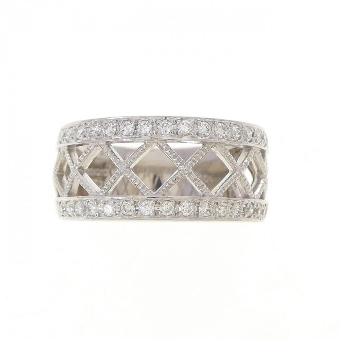 MIKIMOTO DIAMOND RING - 2