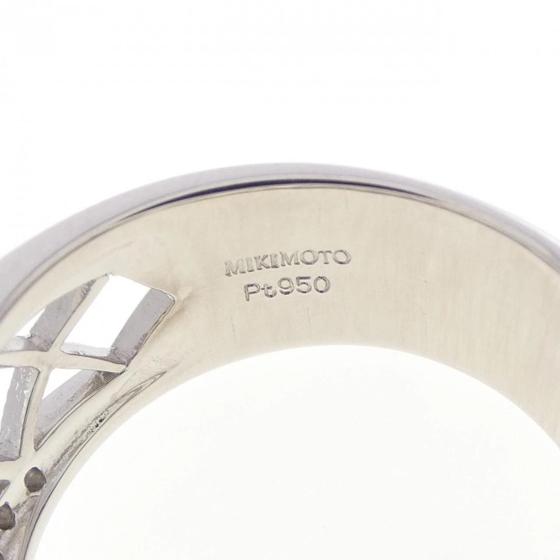 MIKIMOTO DIAMOND RING - 3