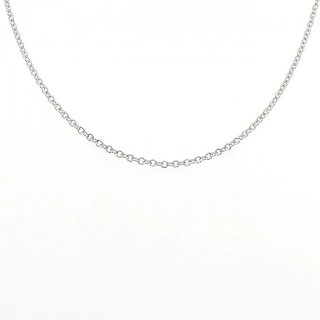 CARTIER FORSA CHAIN NECKLACE: Cartier Forsa Chain Necklace Brand: CARTIER Type/Style: Cartier Necklace Material: 750 white gold, Color: white gold Size: 43cm Chain maximum width approx.: 2.2mm Accessories: None Accessories