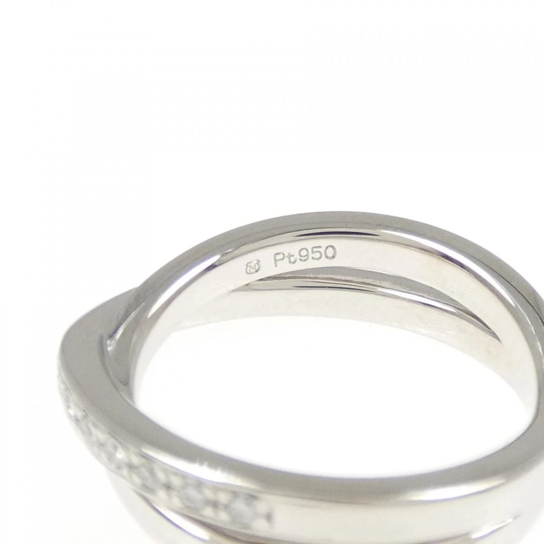 MIKIMOTO DIAMOND RING - 4