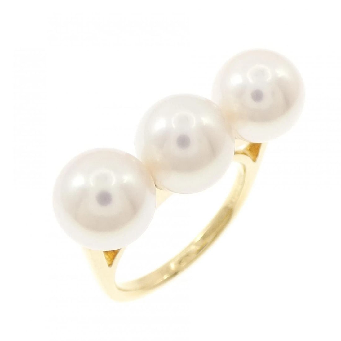 TASAKI BALANCE ERA RING: TASAKI Balance Era Ring Brand: TASAKI Type/Style: Tasaki Ring Material: 750 yellow gold, Color: yellow gold Size: US5 1/4 Accessories: None Accessories Notice: When purchasing pre-owned go