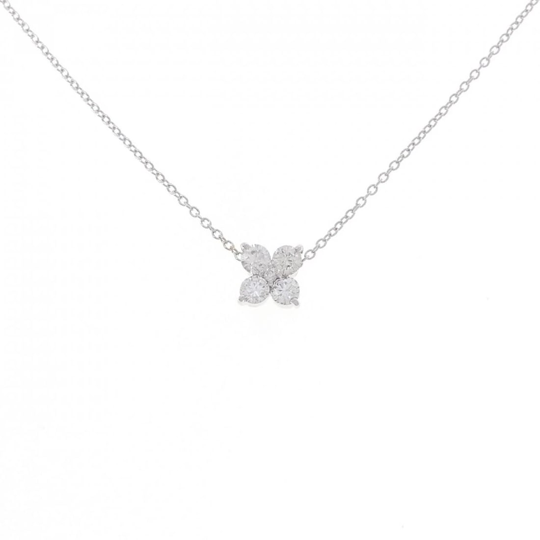 PONTE VECCHIO DIAMOND NECKLACE: Ponte Vecchio Diamond Necklace Brand: Ponte Vecchio Type/Style: Ponte Vecchio Necklace Material: K18 white gold, Main Stone Natural Color: white gold Size: 36?40cm Pendant length approx. x width appro