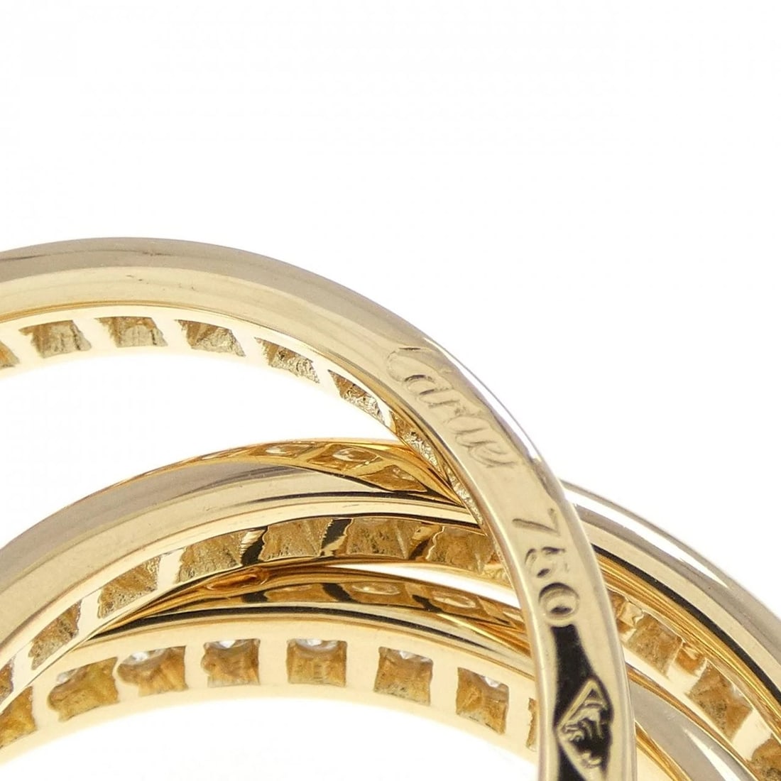 CARTIER THREE BANGLE RING - 4