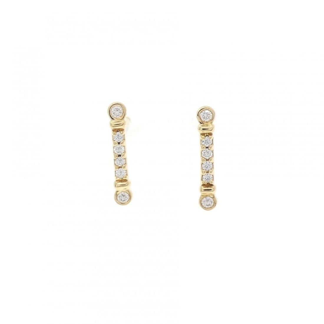TIFFANY & CO. FLEUR DE LIS STEM PIERCE: TIFFANY & Co. Fleur de Lis Stem Pierce Brand: TIFFANY&Co. Type/Style: TIFFANY&Co. Pierce/Earring Material: 750 yellow gold, Main Stone Natural Color: yellow gold Size: Approximate dimensions (height