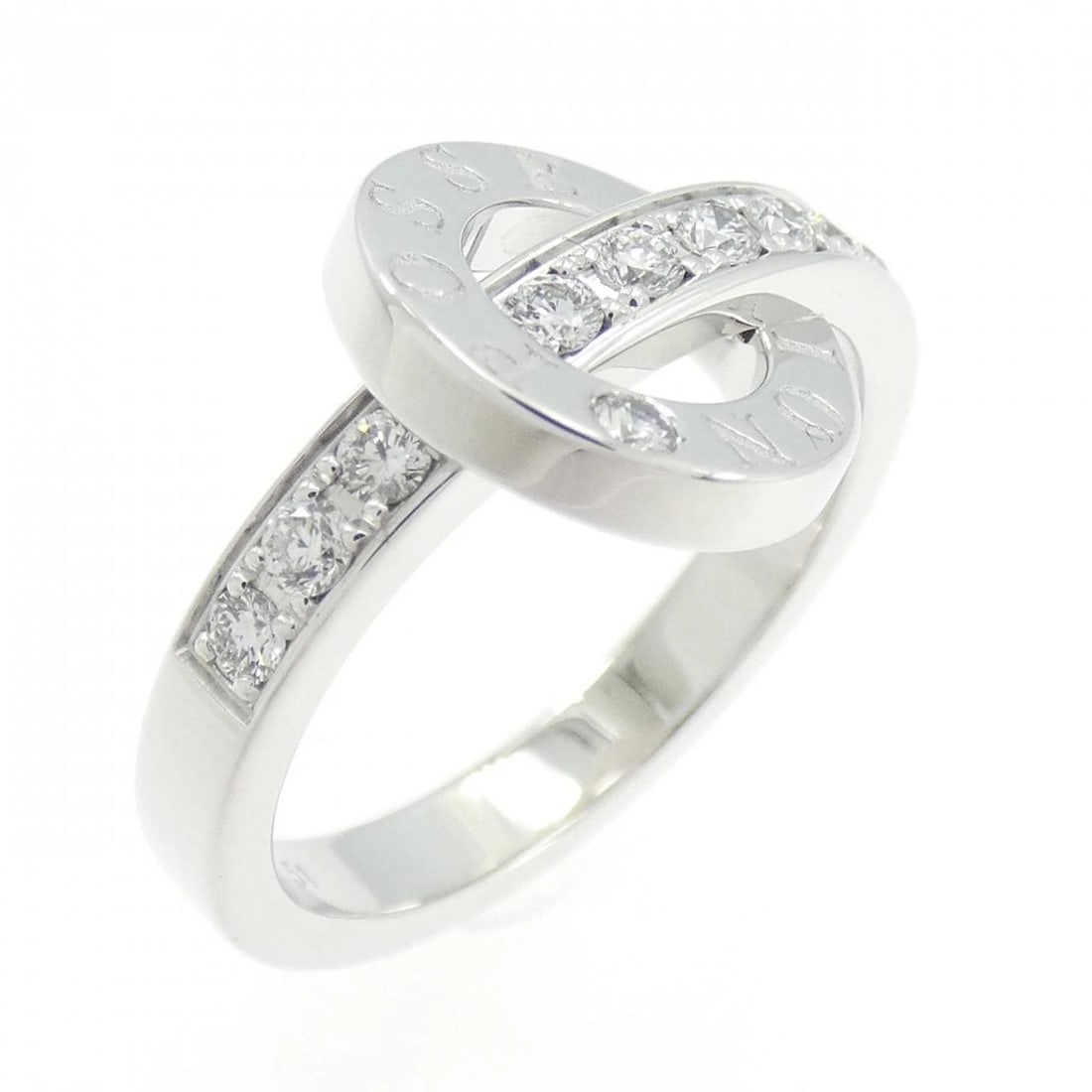 PIAGET POSSESSION RING: PIAGET Possession ring Brand: PIAGET Type/Style: PIAGET Ring Material: 750 white gold, Main Stone Natural Color: white gold Size: US5 3/4(51) Accessories: None Accessories Notice: When purchasing