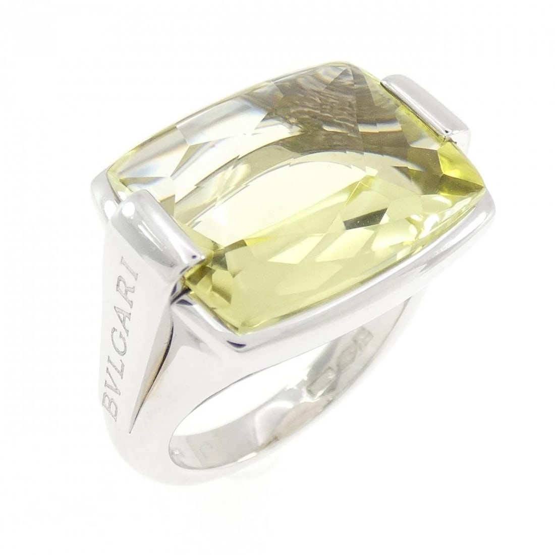 BVLGARI ALLEGRA RING: Bvlgari Allegra Ring Brand: BVLGARI Type/Style: Bulgari Ring Material: 750 white gold, Color: white gold Size: US5 3/4 Accessories: None Accessories Notice: When purchasing pre-owned goods, please
