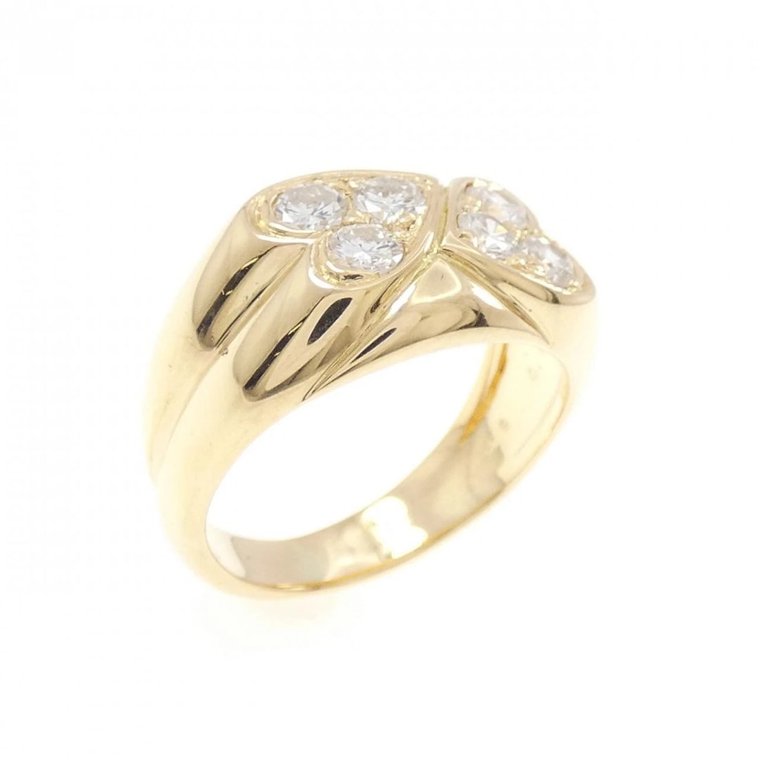 VAN CLEEF & ARPELS DIAMOND RING: Van Cleef & Arpels Diamond Ring Brand: Van Cleef & Arpels Type/Style: Van Cleef & Arpels Ring Material: 18kt yellow gold, Main Stone Natural Color: yellow gold Size: US3 1/2 Accessories: None