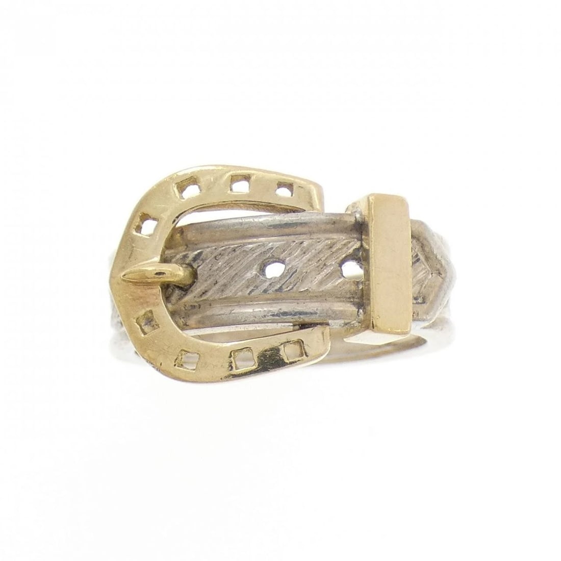 HERMES HALLMARK/18KYG RING - 2