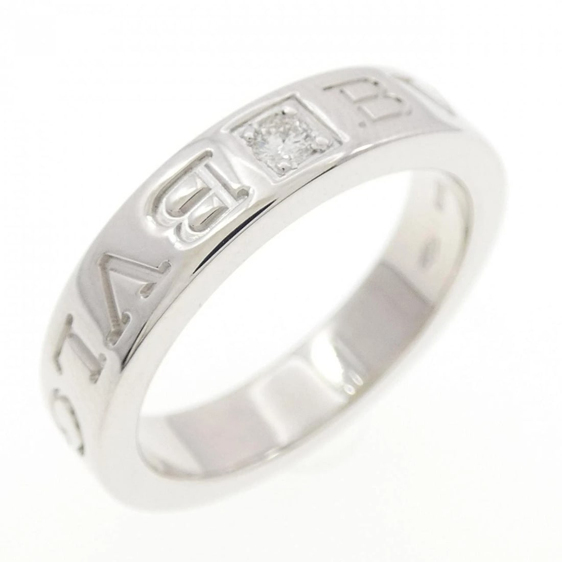 BVLGARI B.ZERO1 RING: Bvlgari B.zero1 Ring Brand: BVLGARI Type/Style: Bulgari Ring Material: 750 white gold, Main Stone Natural Color: white gold Size: US5 1/4 Accessories: None Accessories Notice: When purchas