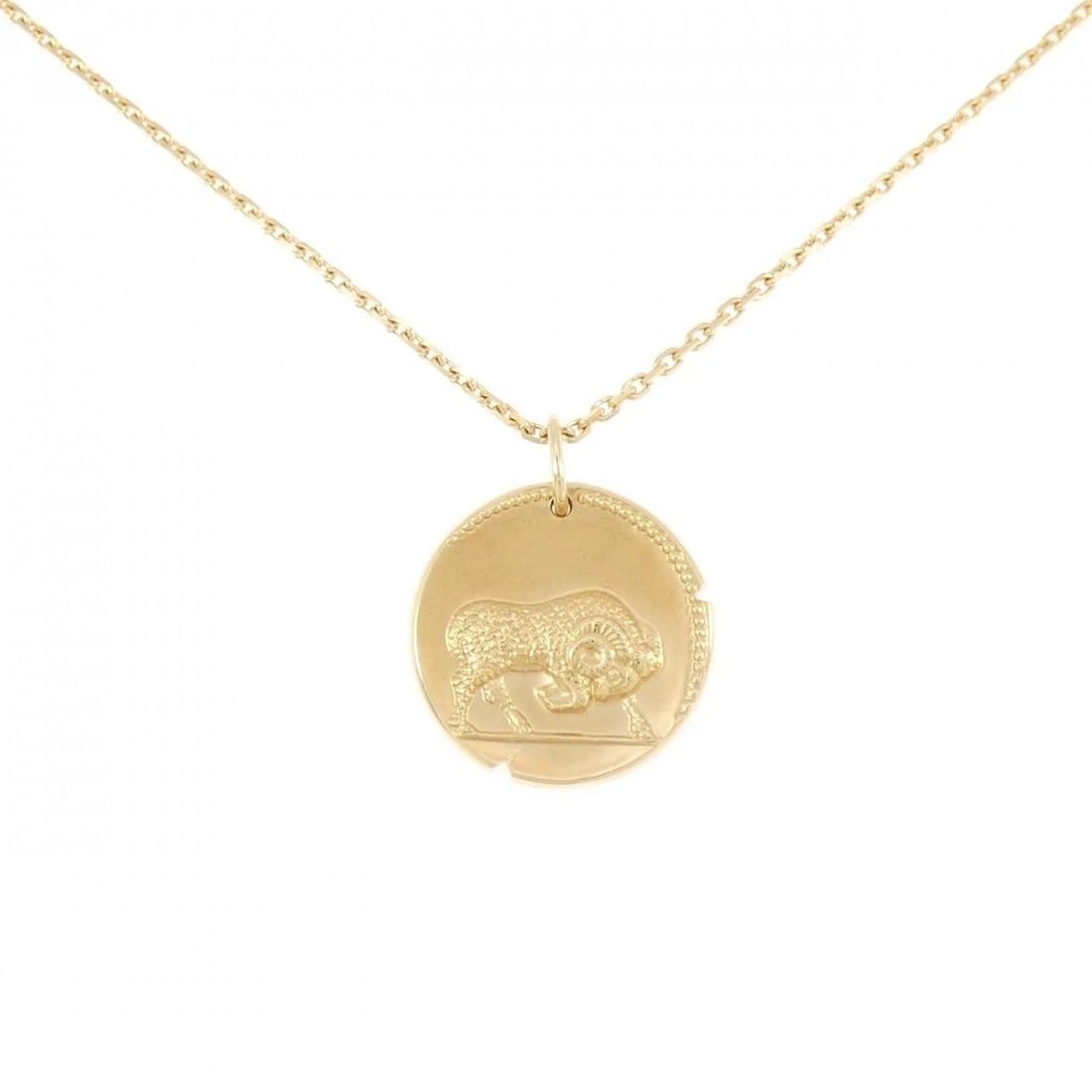 VAN CLEEF & ARPELS ZODIAC NECKLACE: Van Cleef & Arpels Zodiac Necklace Brand: Van Cleef & Arpels Type/Style: Van Cleef & Arpels Necklace Material: 750 yellow gold, Color: yellow gold Size: 61?70cm Pendant length approx. x width