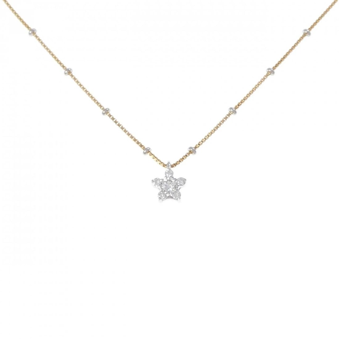 TASAKI DIAMOND NECKLACE: Tasaki Diamond Necklace Brand: TASAKI Type/Style: Tasaki Necklace Material: 750WG/K18, Main Stone Natural Color: none Size: 39-45cm Pendant length approx. x width approx.: 7.4mmx5.8mm Chain maximum wi