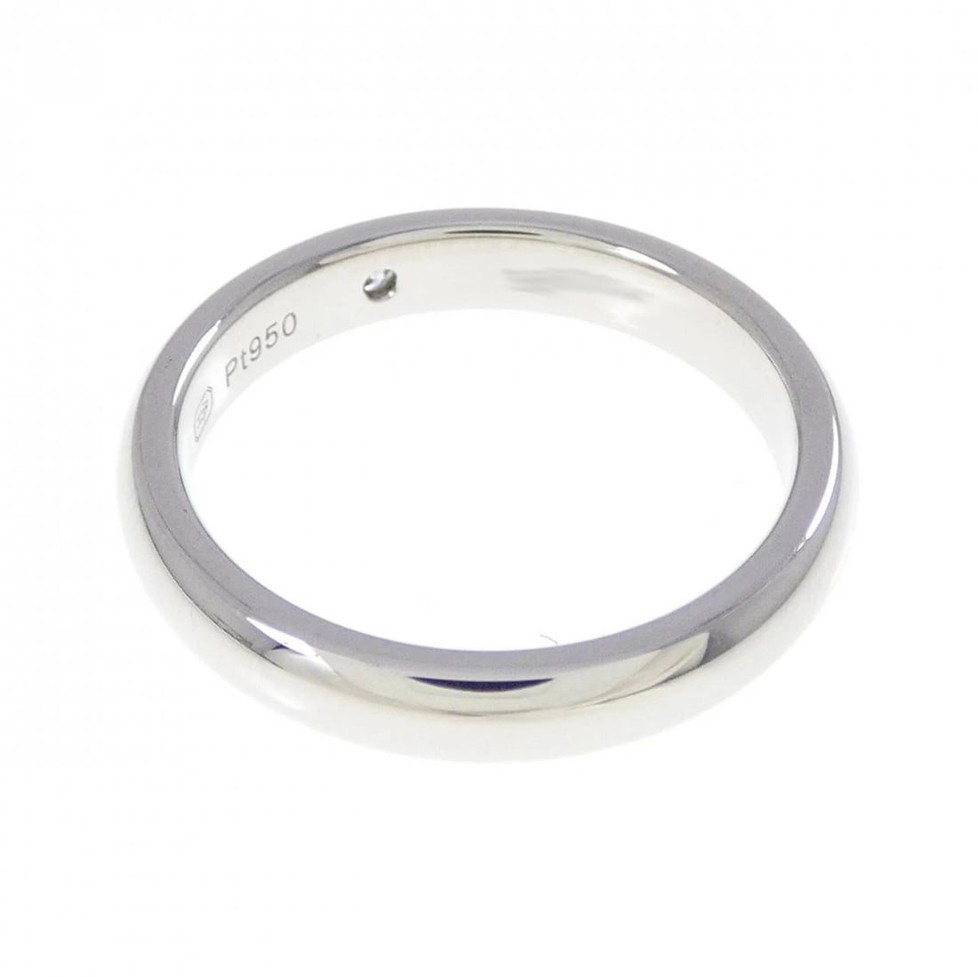 HARRY WINSTON ROUND WEDDING RING - 3
