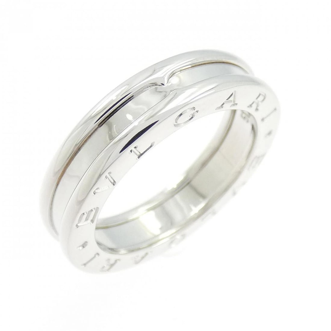 BVLGARI B.ZERO1 1-BAND RING: Bvlgari B.zero1 1-band ring Brand: BVLGARI Type/Style: Bulgari Ring Material: 750 white gold, Color: white gold Size: US5 3/4(51) Accessories: None Accessories Notice: When purchasing pre-owned
