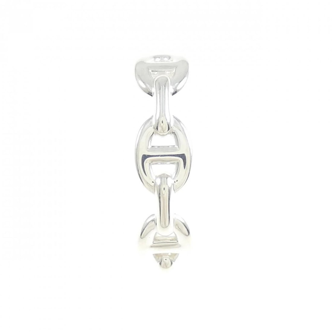 HERMES 925 PIERCE (SINGLE EAR): Hermes 925 Pierce (Single Ear) Brand: HERMES Type/Style: Hermes Pierce/Earring Material: 925Silver, Color: Silver Size: Approx. height x width: 27.0mm x 6.8mm Accessories: None Accessories Notice: