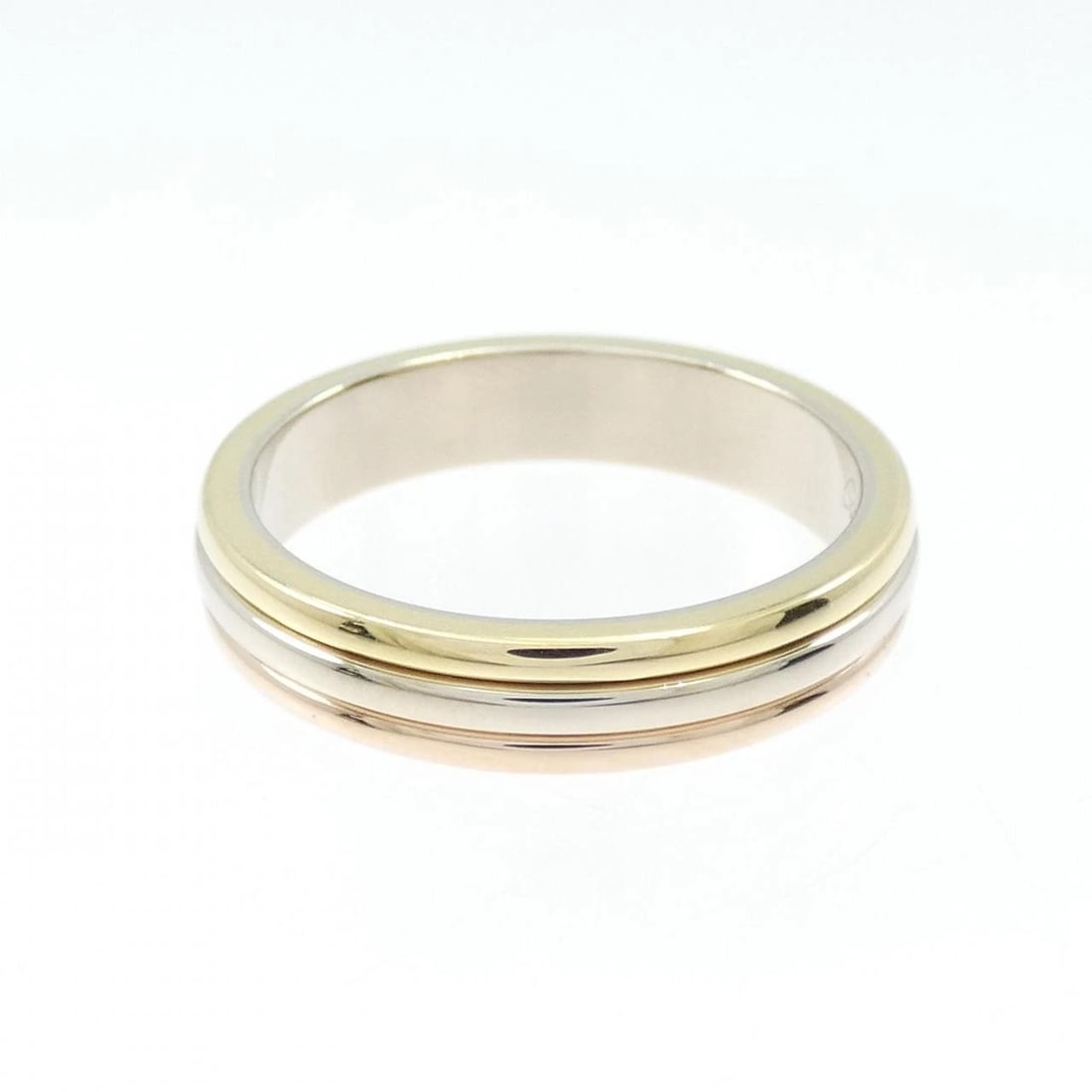 CARTIER THREE-GOLD RING - 2
