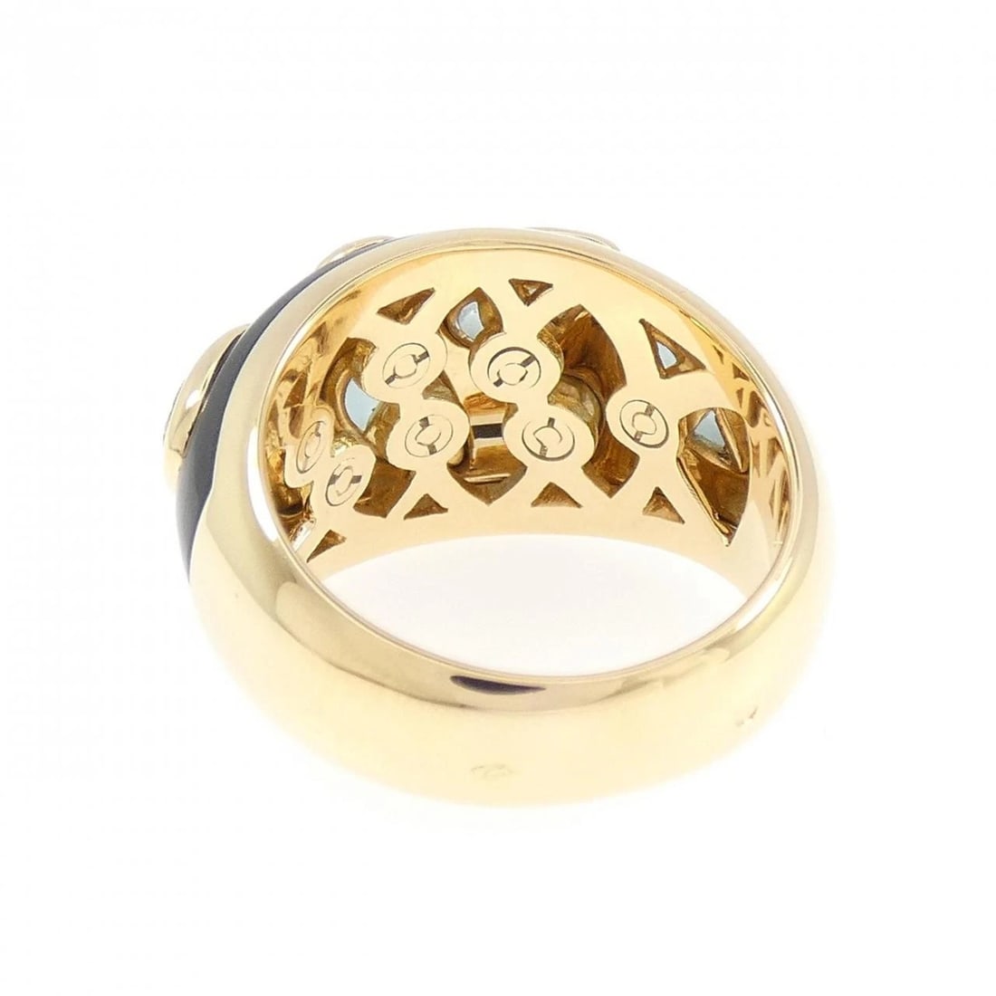 CARTIER COLORED STONE RING - 3