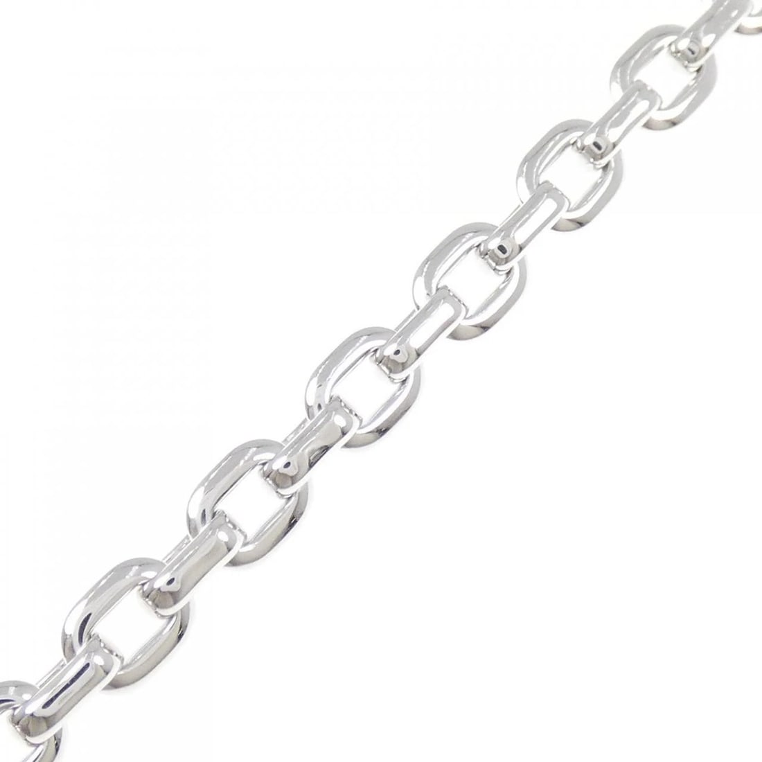 CARTIER CHARM BRACELET: Cartier Charm Bracelet Brand: CARTIER Type/Style: Cartier Bracelets Material: 750 white gold, Color: white gold Size: 19cm Max width approx.: 5.1mm Accessories: None Accessories Notice: When
