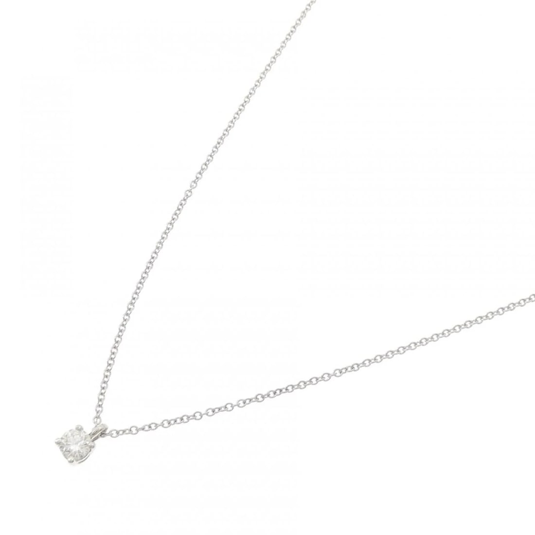 TIFFANY&CO. SOLITAIRE NECKLACE - 2