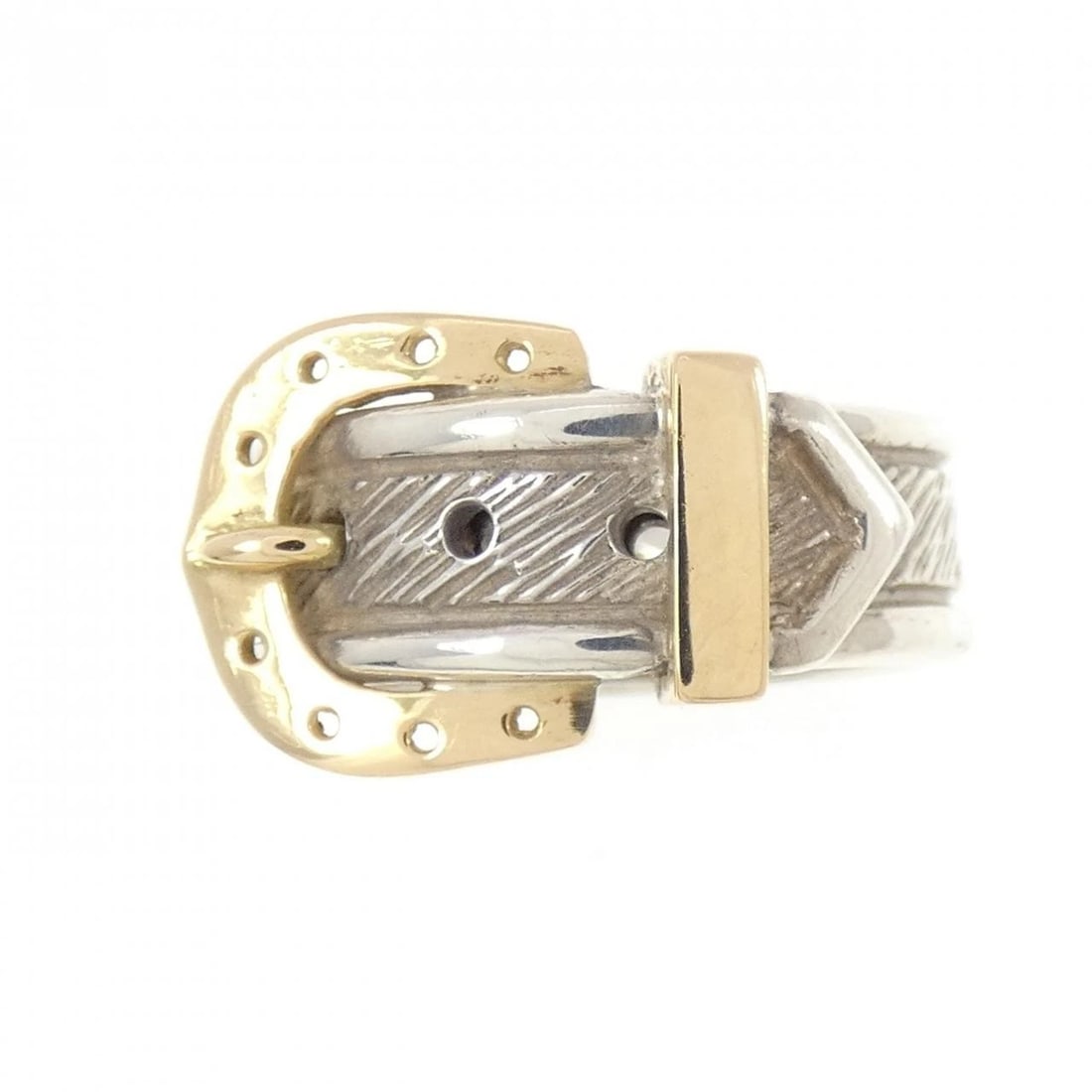 HERMES HALLMARK/18KYG RING - 2