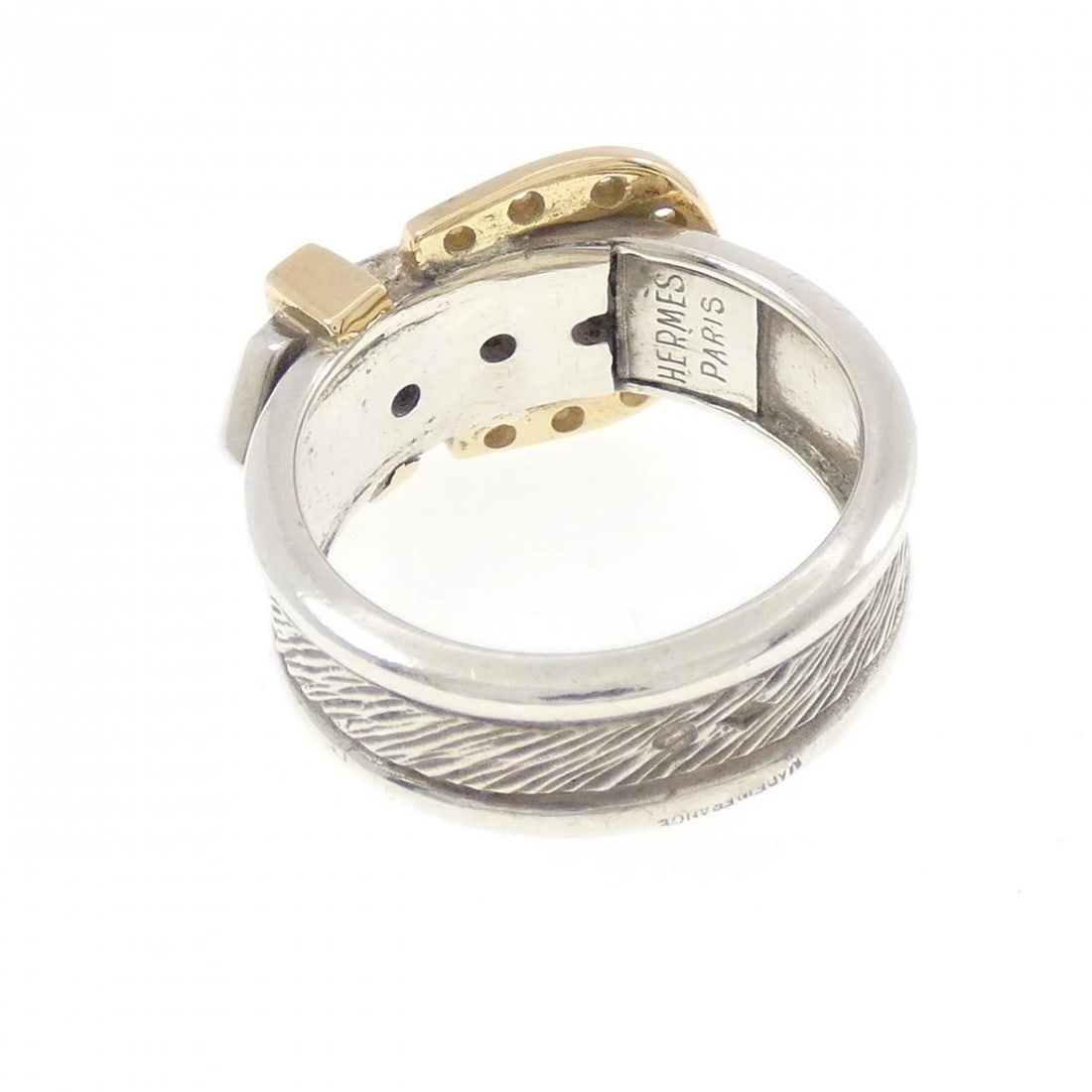 HERMES HALLMARK/18KYG RING - 3