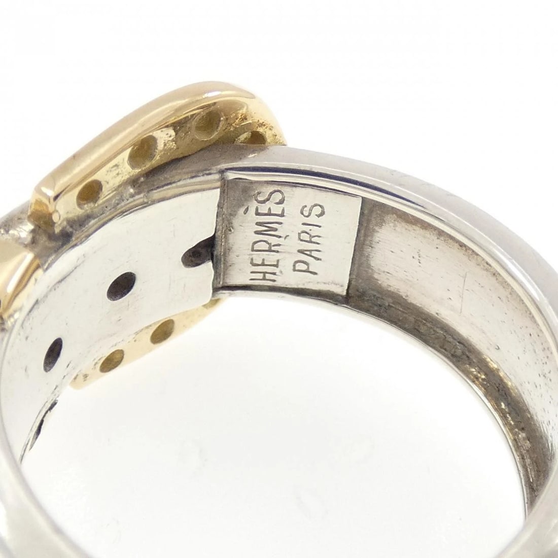 HERMES HALLMARK/18KYG RING - 4