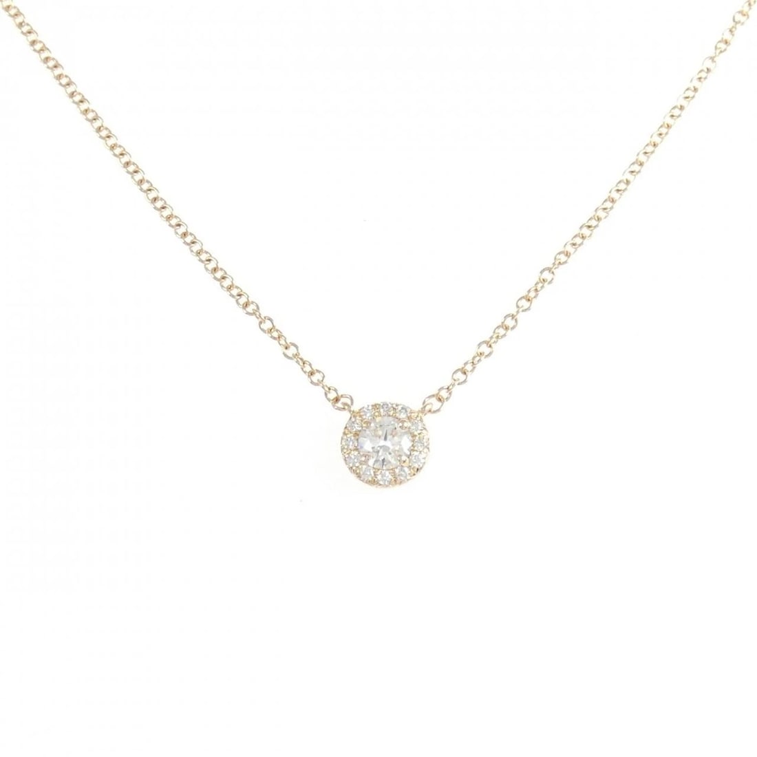 TIFFANY&CO. SOLESTE NECKLACE: TIFFANY&Co. Soleste Necklace Brand: TIFFANY&Co. Type/Style: TIFFANY&Co. Necklace Material: 750 Pink Gold, Main Stone Natural Color: Pink Gold Size: 41cm Pendant length approx. x width approx.: