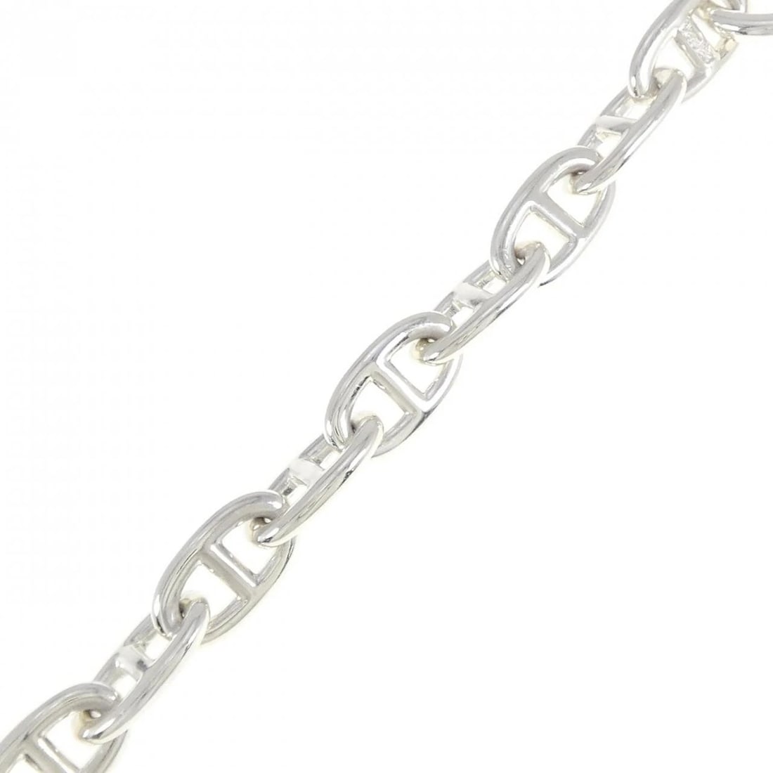 HERMES CHAINE D'ANCRE GM BRACELET: Hermes Chaine d'Ancre GM Bracelet Brand: HERMES Type/Style: Hermes Bracelet Material: 925Silver, Color: Silver Size: 17cm Max width approx.: 11.4mm Accessories: None Accessories Notice: When