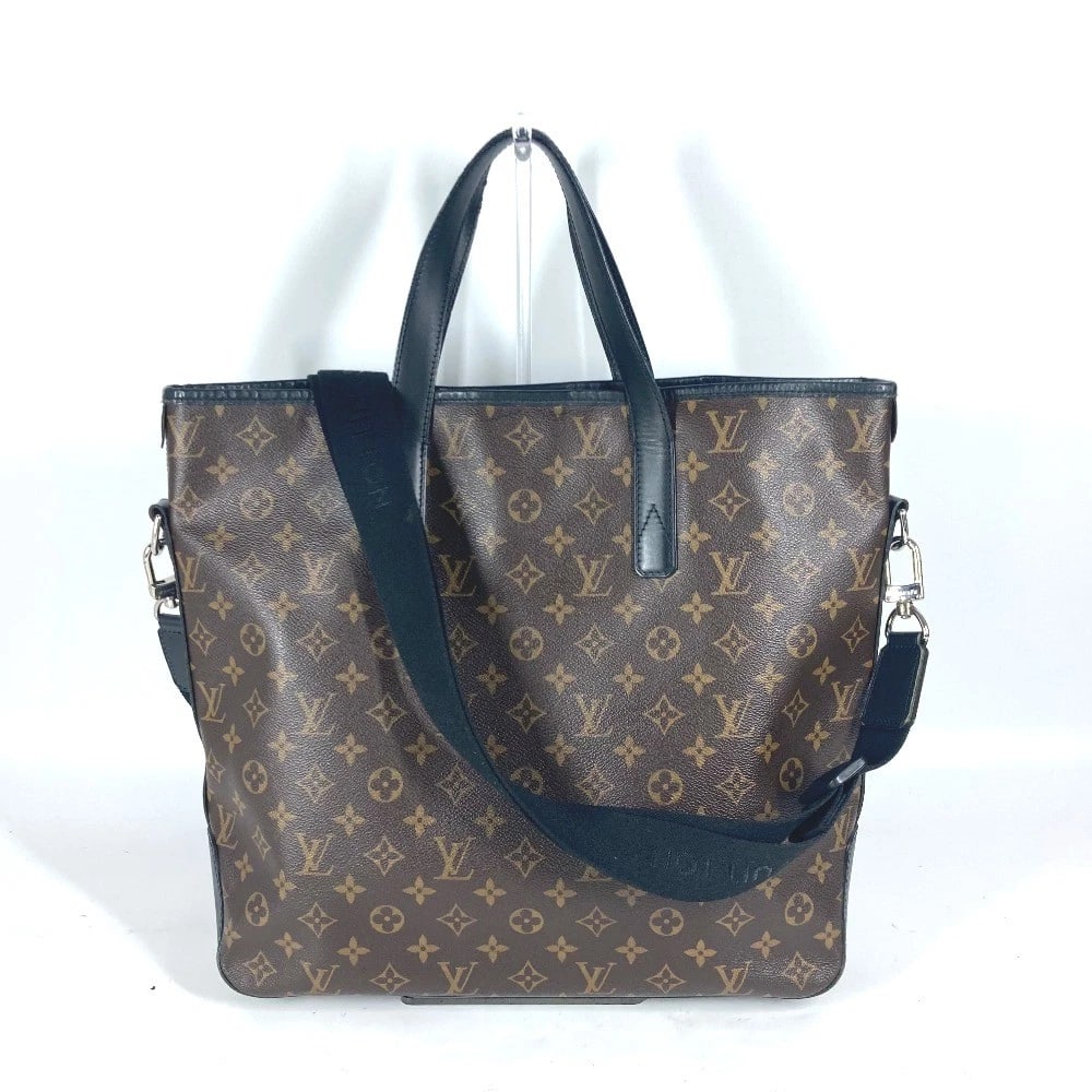 LOUIS VUITTON MONOGRAMMACASSAR DAVIS 2WAY TOTE BAG: LOUIS VUITTON MonogramMacassar Davis 2WAY Tote Bag Brand: LOUIS VUITTON Type/Style: Shoulder Bag Material: Monogram Macassar Canvas Color: Brownxblack Size: W16.1xH14.0xD4.3inch / W41cmxH35.5cmxD11cm 