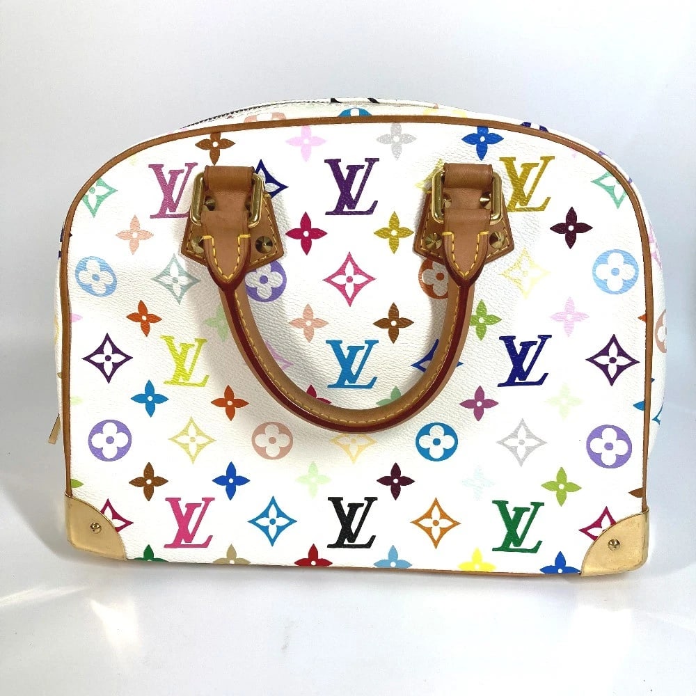 LOUIS VUITTON MONOGRAM MULTICOLORE DEAUVILLE HAND BAG: LOUIS VUITTON Monogram Multicolore Deauville Hand Bag Brand: LOUIS VUITTON Type/Style: Hand Bag Material: MonogramMulticoloreCanvas Color: Blanc / White Size: W10.8xH8.1xD4.1inch /