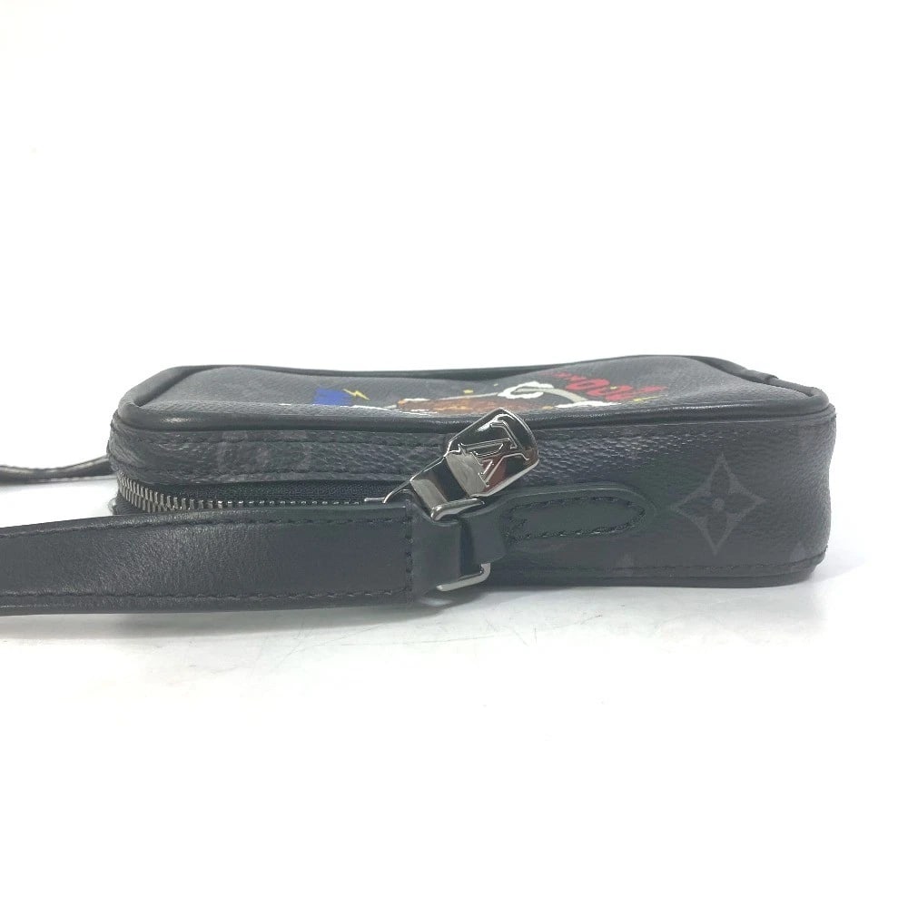LOUIS VUITTON MONOGRAM ECLIPSE SHOULDER BAG - 3