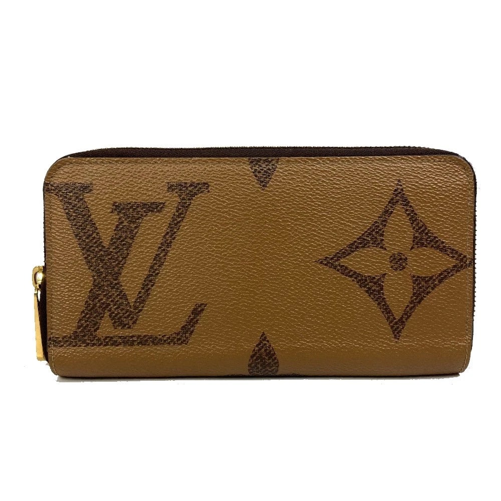 LOUIS VUITTON MONOGRAM GIANT ZIPPY WALLET ZIP: LOUIS VUITTON Monogram Giant Zippy Wallet Zip Brand: LOUIS VUITTON Type/Style: Long Wallet Material: Monogram Giant Canvas Color: Brown Size: W7.5xH4.1xD0.8inch / W19cmxH10.5cmxD2cm Accessories: None