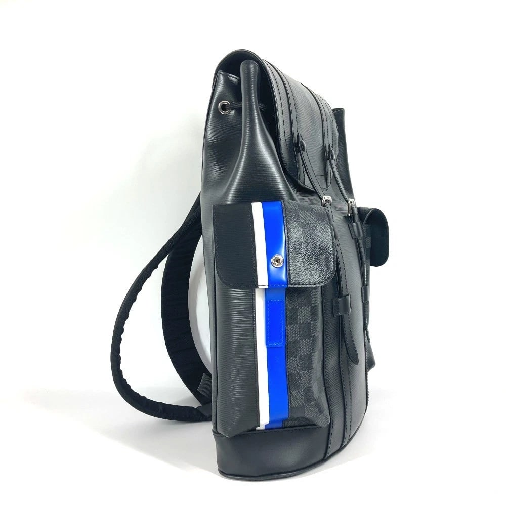 LOUIS VUITTON EPI DAMIER GRAPHITE BACKPACK - 4