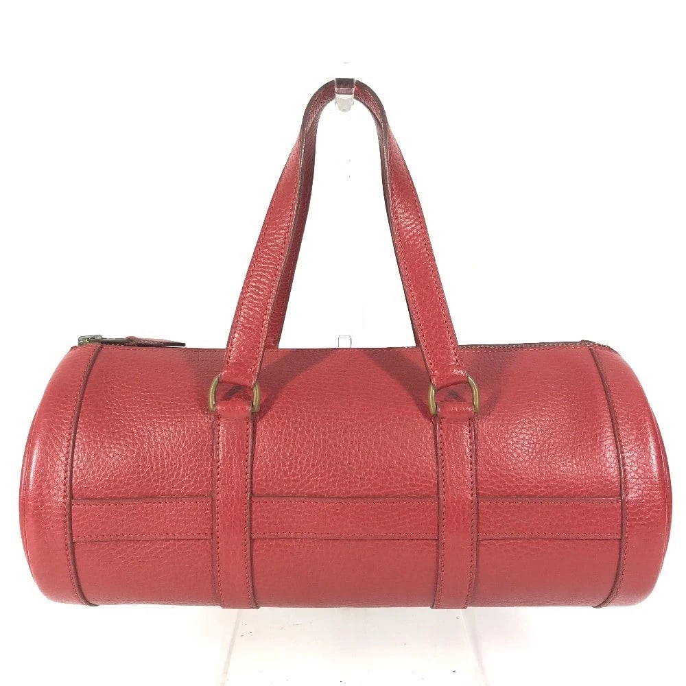 HERMES MINI RD CYLINDRICAL HAND BAG ARDENNES RED: HERMES Mini RD Cylindrical Hand Bag Ardennes Red Brand: HERMES Type/Style: Hand Bag Material: Ardennes Color: Red Size: W12.2xH5.5xD4.9inch / W31cmxH14cmxD12.5cm Accessories: None Accessor
