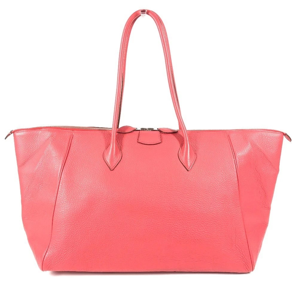 HERMES PARINOBE BAY 40 SHOULDER BAG HANDBAG: HERMES Parinobe bay 40 Shoulder Bag HandBag Brand: HERMES Type/Style: Duffle Bag Material: Taurillon Clece Color: Red Size: W14.6xH9.6xD6.1inch / W37cmxH24.5cmxD15.5cm Accessories: None Ac