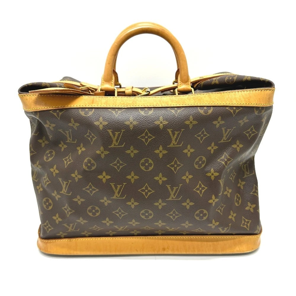 LOUIS VUITTON CRUISER BAG 45 BAG DUFFLE BAG: LOUIS VUITTON Cruiser Bag 45 Bag Duffle Bag Brand: LOUIS VUITTON Type/Style: Duffle Bag Material: Monogram Canvas Color: Brown Size: W15.0xH11.0xD9.1inch / W38cmxH28cmxD23cm Handle: 11.8inch / 30cm