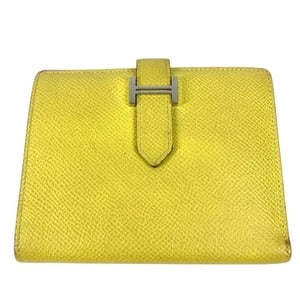 HERMES BICOLOR BEARN COMPACT VERSO WALLET: HERMES Bicolor Bearn Compact Verso wallet Brand: HERMES Type/Style: Folded Wallet Material: Epsom Color: pink x silver Hardware Size: W4.5xH3.9inch / W11.5cmxH10cm Accessories: None Access