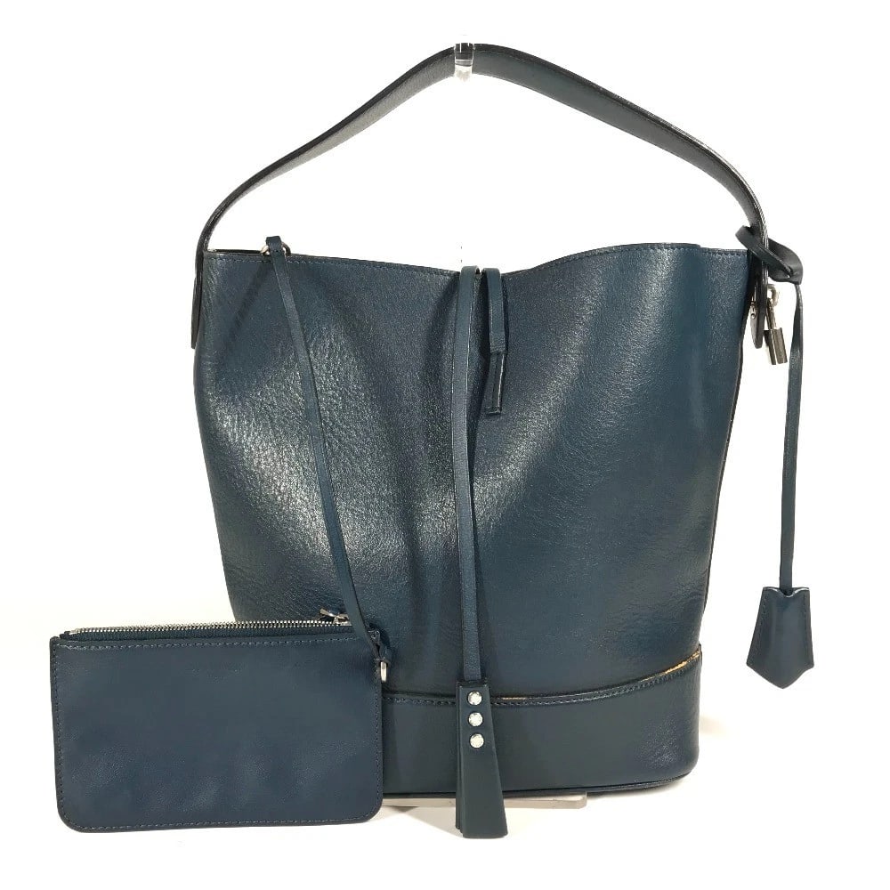 LOUIS VUITTON WITH PORCH NN14GM CUIR-NUANCE BAG: LOUIS VUITTON With porch NN14GM Cuir-Nuance bag Brand: Louis Vuitton Type/Style: Shoulder Bag Material: Leather Color: Blue Size: W9.4xH11.4xD5.1inch / W24cmxH29cmxD13cm Accessories: None Accessories