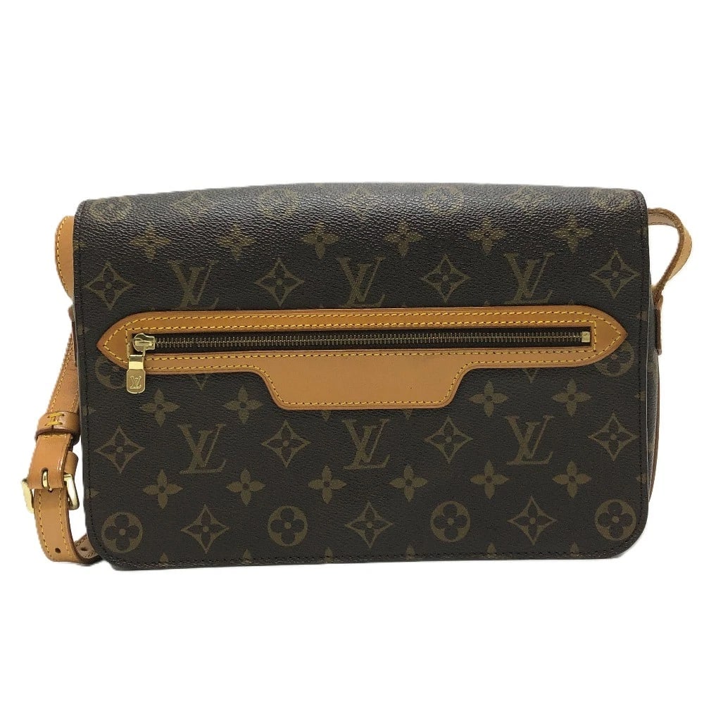 LOUIS VUITTON SAINT GERMAIN28 CROSSBODY SHOULDER BAG: LOUIS VUITTON Saint Germain28 Crossbody Shoulder Bag Brand: LOUIS VUITTON Type/Style: Shoulder Bag Material: MonogramCanvas Color: Brown Size: W10.2xH6.7xD2.0inch / W26cmxH17cmxD5cm Accessories: N