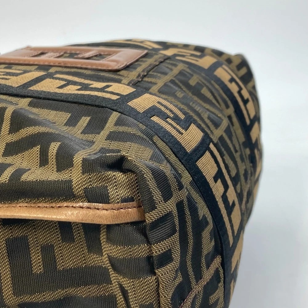 FENDI ZUCCA FF PATTERN HAND BAG - 7