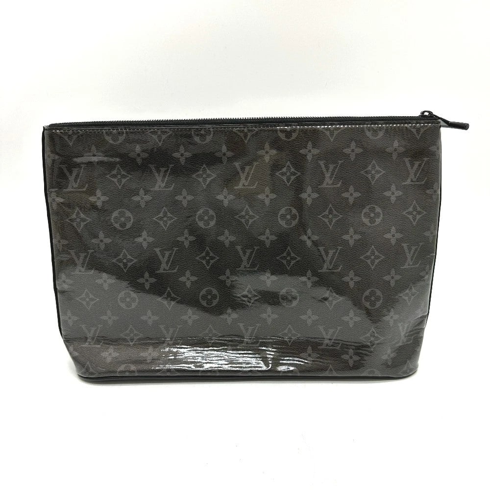 LOUIS VUITTON MONOGRAM ECLIPSE GLAZE CLUTCH BAG - 2