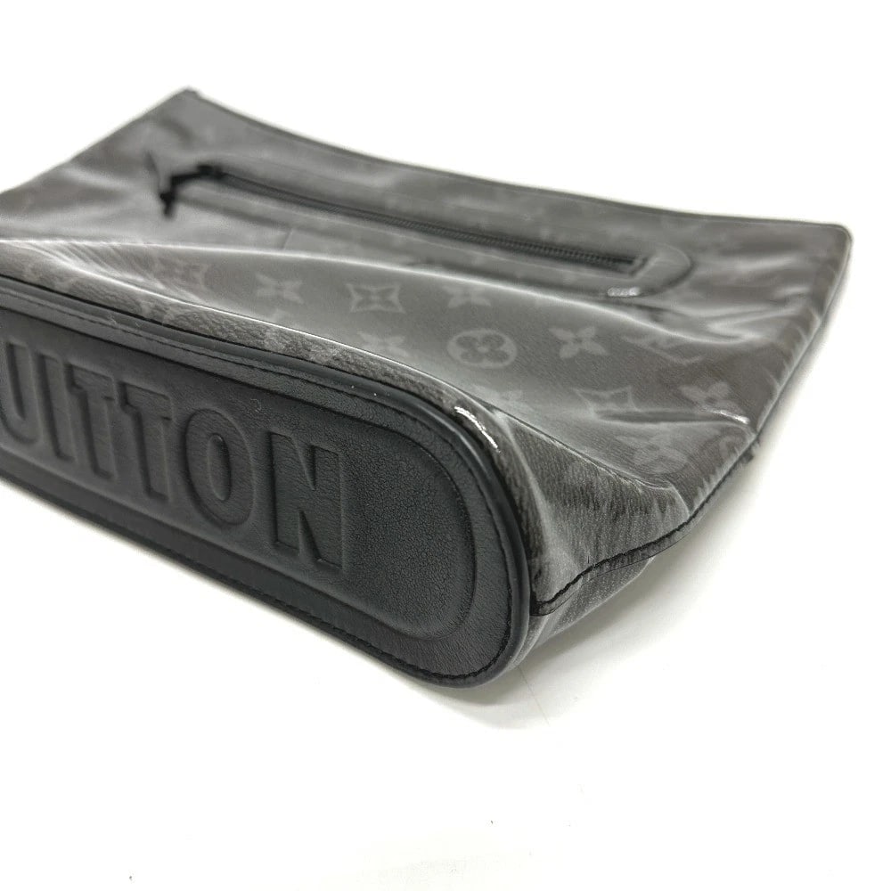 LOUIS VUITTON MONOGRAM ECLIPSE GLAZE CLUTCH BAG - 4