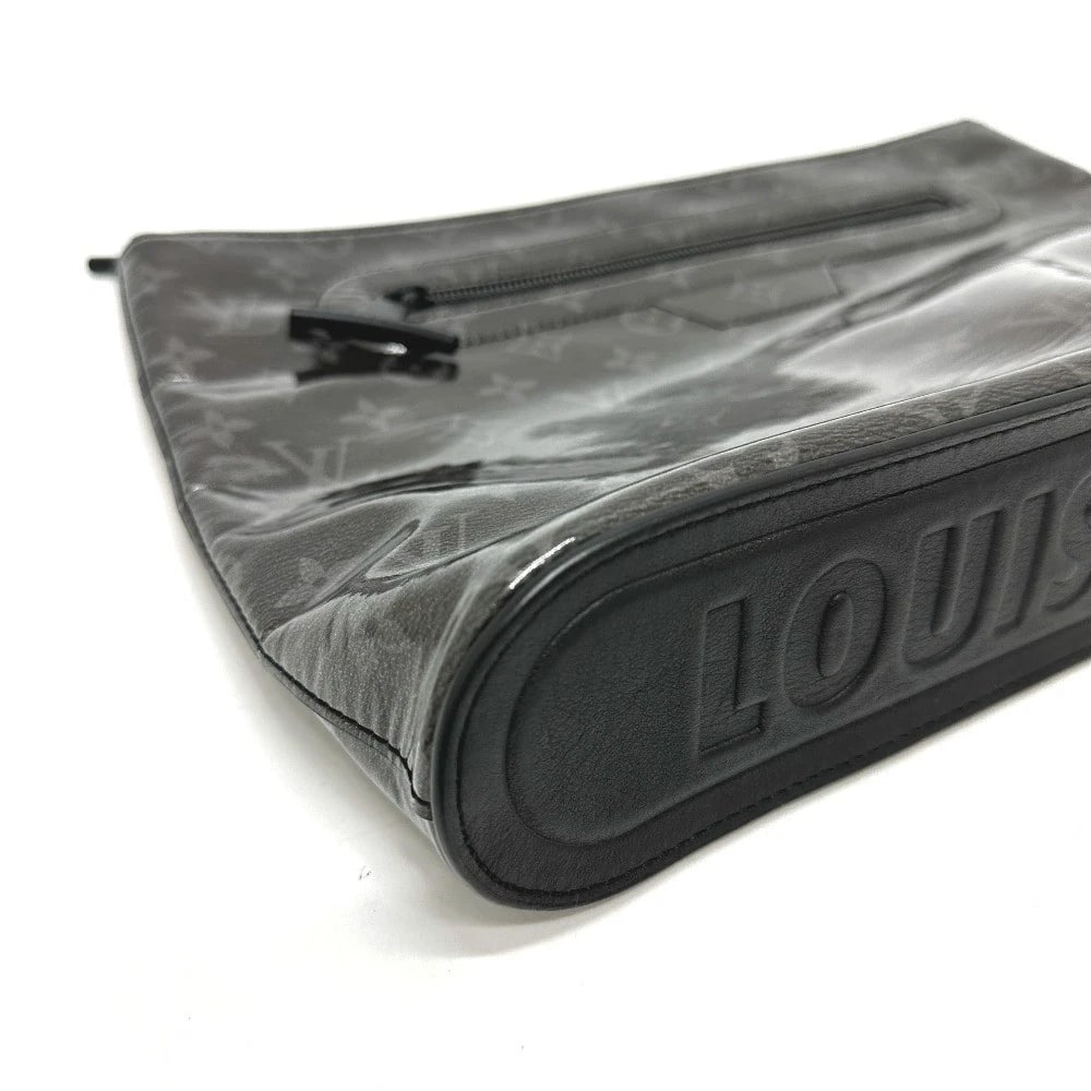 LOUIS VUITTON MONOGRAM ECLIPSE GLAZE CLUTCH BAG - 5