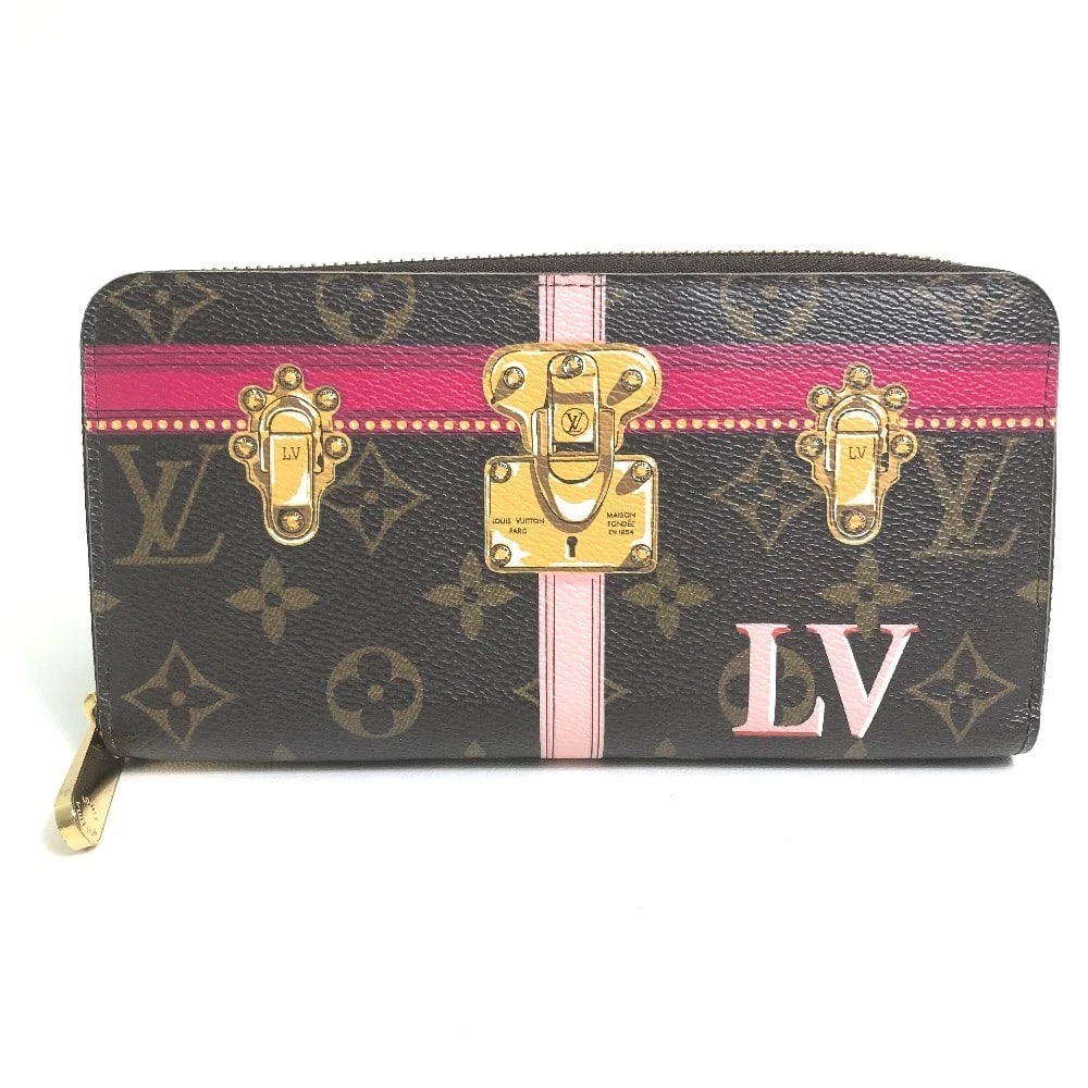 LOUIS VUITTON MONOGRAM SUMMER TRUNK ZIPPY WALLET (1 of 6)